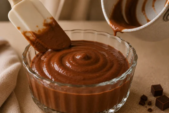 Foto: fertiger Pudding